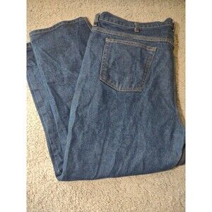 Tyndale FR Men's Blue Cotton Jeans 44x30 Straight Work Arc Rated Made in USA